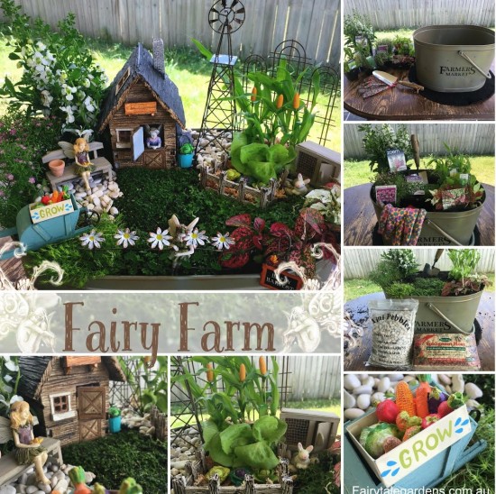 Tree Stump Fairy Garden 2