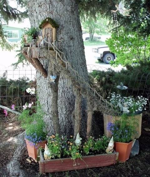 Flowers Around Trees8