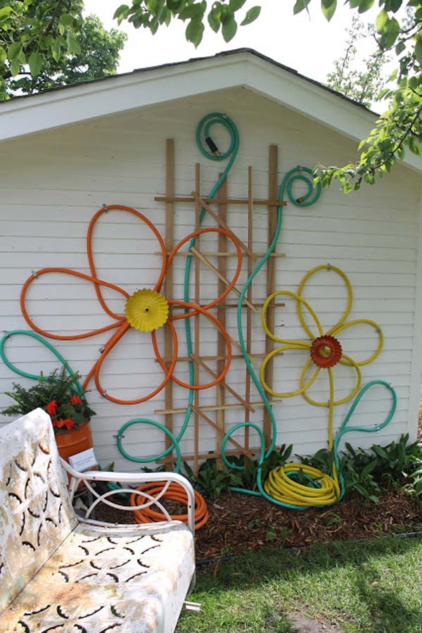 DIY Garden Art Flowers 04