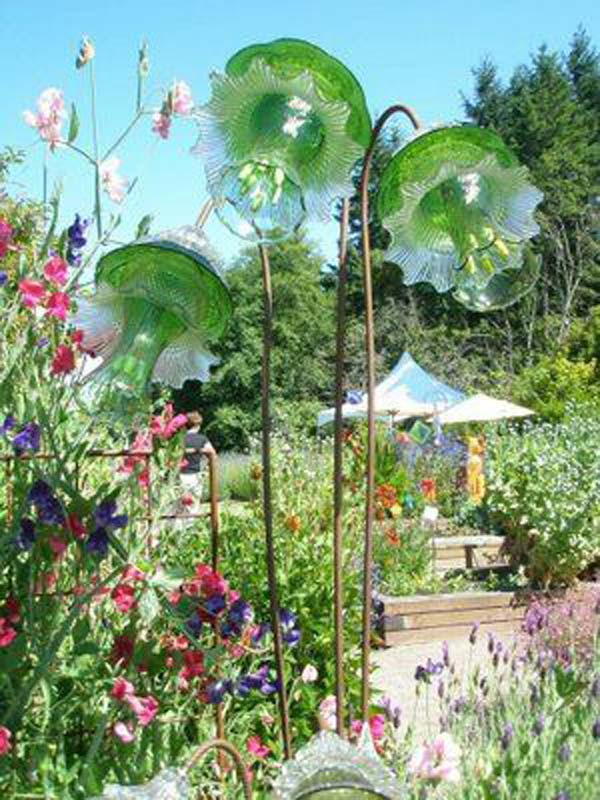 DIY Garden Art Flowers 07
