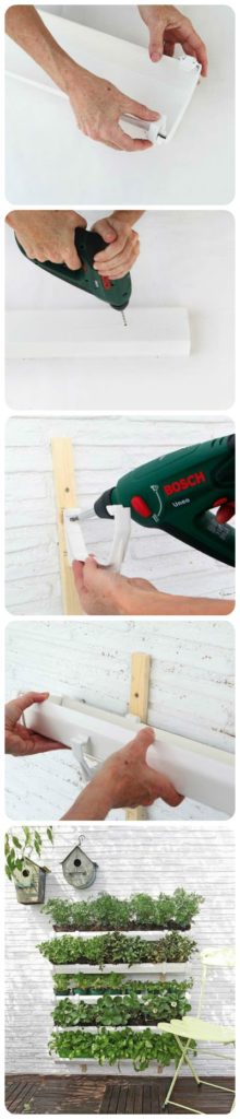 Gutter Garden Ideas 14