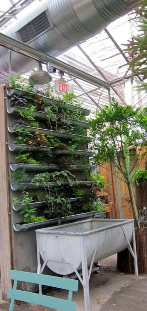 Gutter Garden Ideas 16